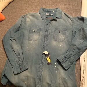 Polo by Ralph Lauren perfectly imperfect button down shirt.